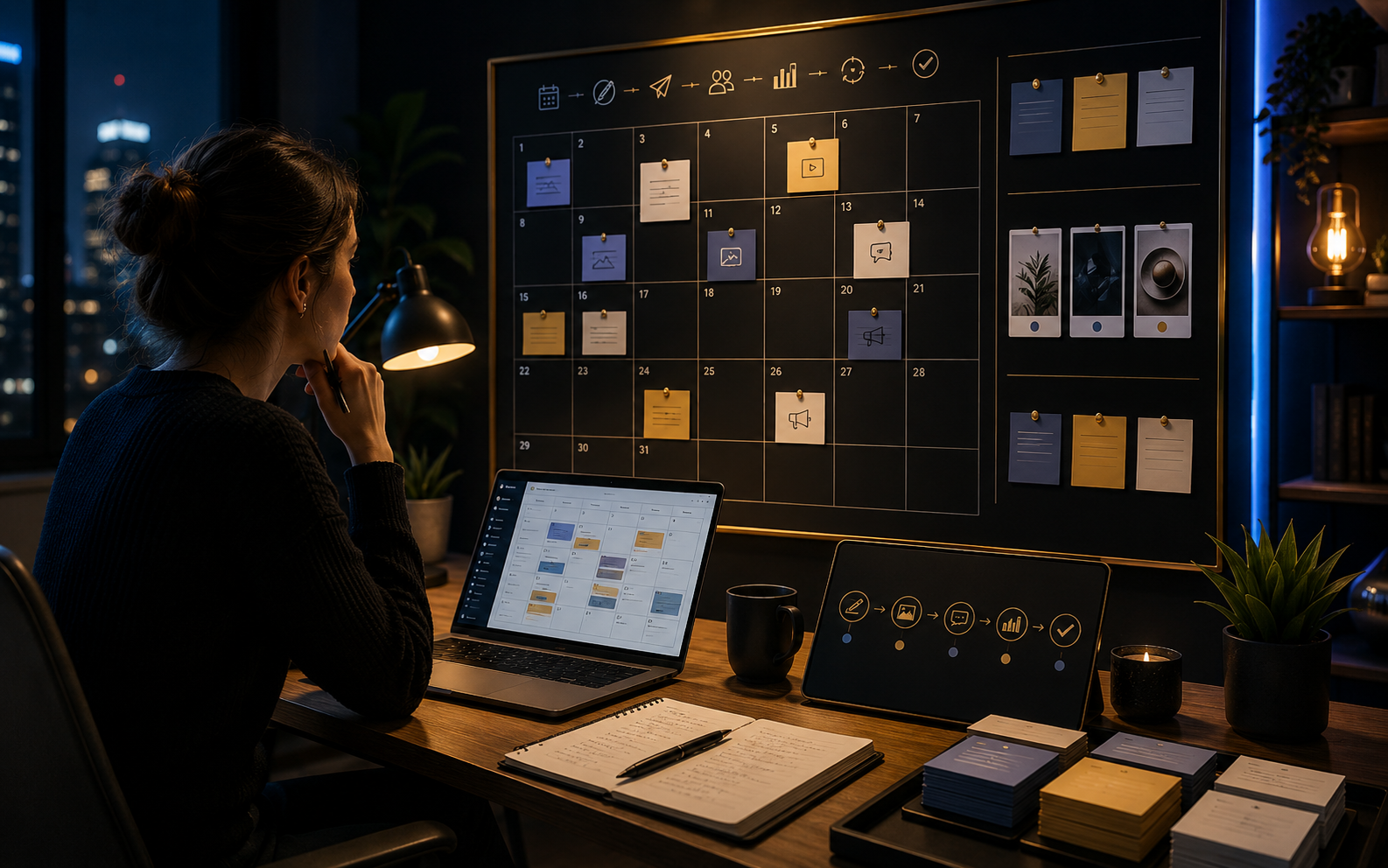 Como montar um calendario editorial que voce realmente consegue seguir